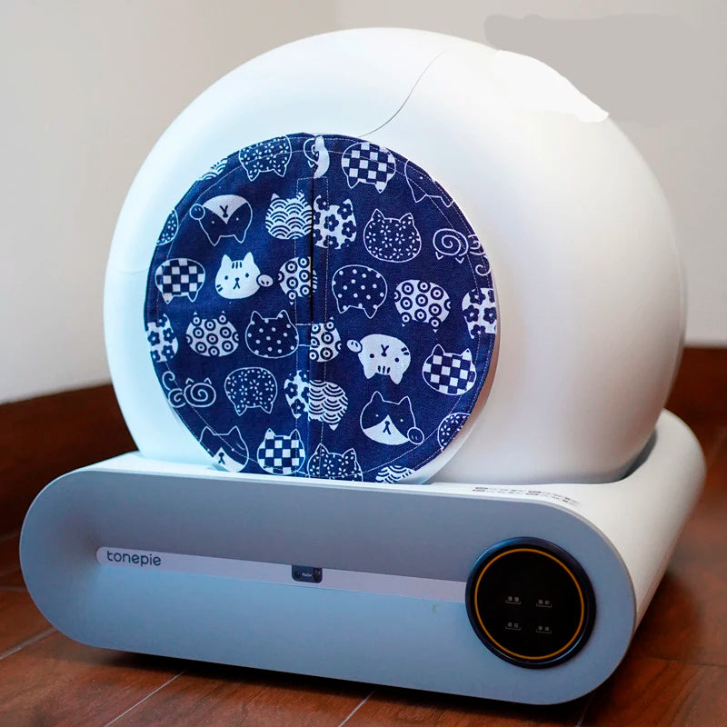 Cat Basin Odor for and Dust-protective Door cursor for TONEPIE Automatic Cat Litter Box, Only Curtin not inlie Cat Litter Box