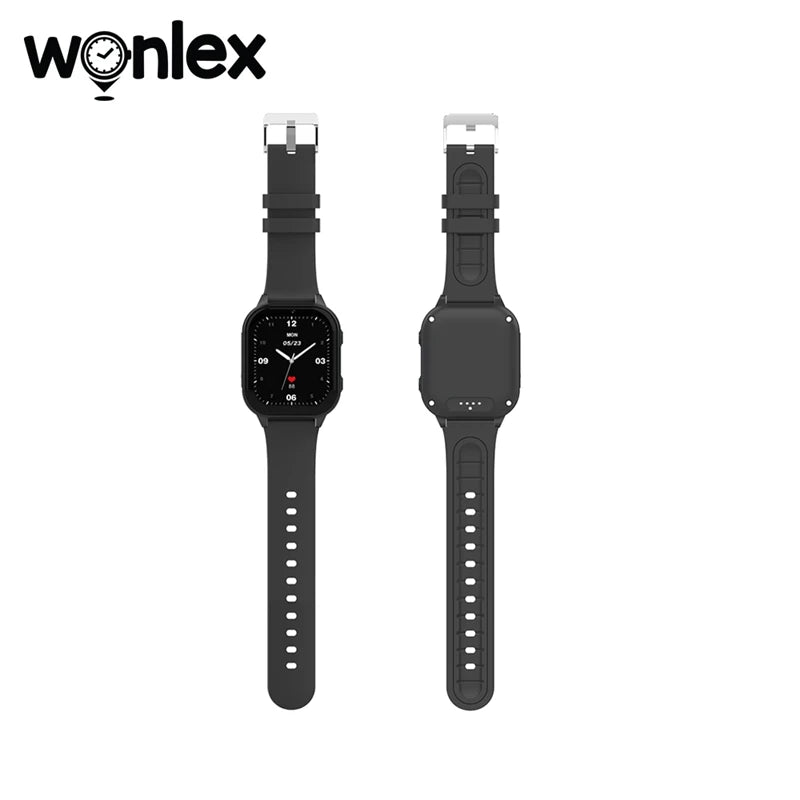 Relógio inteligente infantil Wonlex 4G SOS GPS WiFi Relógio de pulso Whatsapp KT19Pro Android 8.1 com câmera de chamada de vídeo Monitor Smartwatch infantil