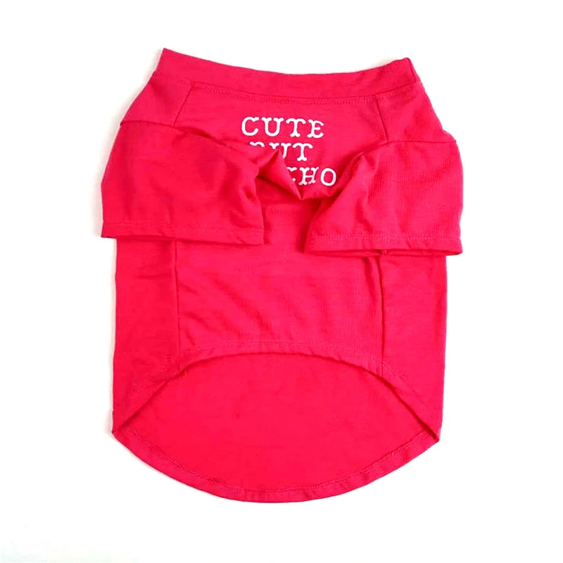 Roupas para cães, gatos e outros animais de estimação, coletes, roupas para cães pequenos, roupas de algodão da moda para buldogue francês, camiseta para animais de estimação, fantasia de chihuahua