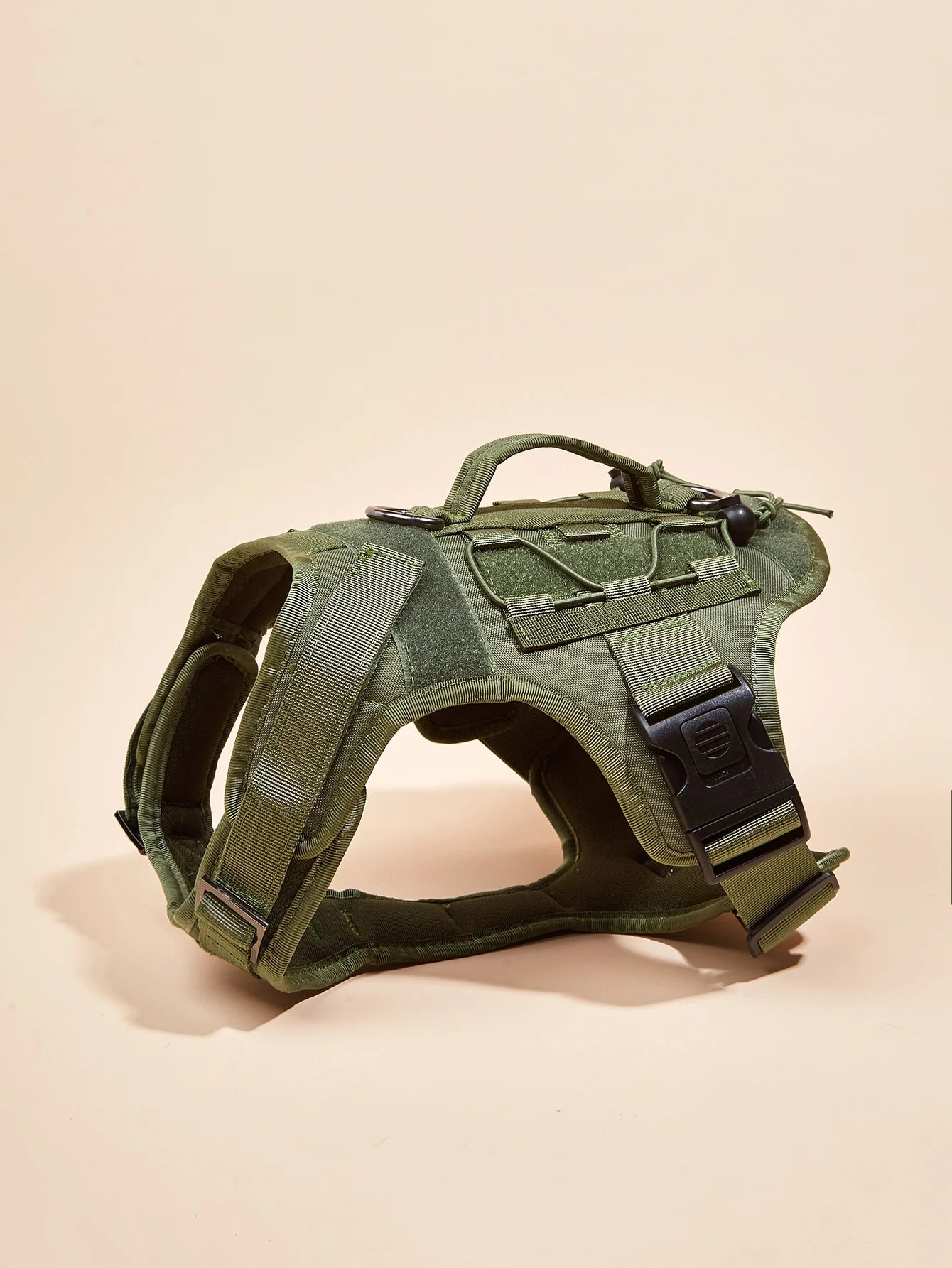 Colete de segurança anti-puxão para cães de treinamento tático, colete ajustável para cães, para caminhada, caminhada e corrida para cães de médio e grande porte