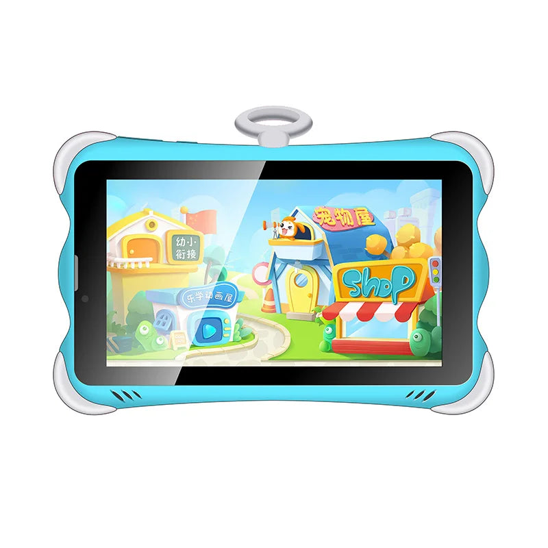 Tablet infantil Wintouch K712 com sistema Android 10, novo modelo, 7 polegadas, 2 GB, 16 GB de ROM, tablet para jogos Android com slot para cartão SIM