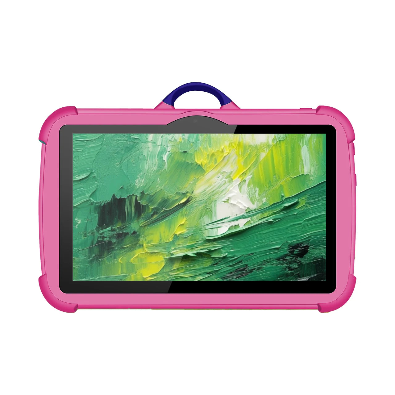 Tablet infantil 2025, tela IPS HD de 7 polegadas, processador quad core, 4 GB de RAM, 64 GB de ROM, tablet para crianças com capa protetora