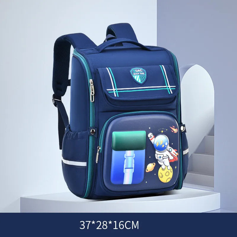Mochila escolar de desenho animado da moda 2023 para estudantes do 1º ao 6º ano, bolsa de ombro para cuidados com a coluna, bolsas escolares de alta qualidade