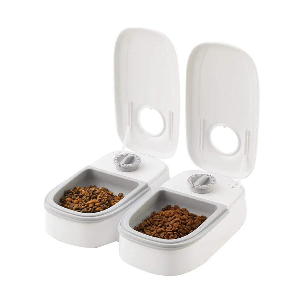 Automatic Cat Feeder Timed Pet Food Dispenser For Wet Dry Food 48 Hour Timed Smart Pet Feeder For Cats Dogs Pet Products