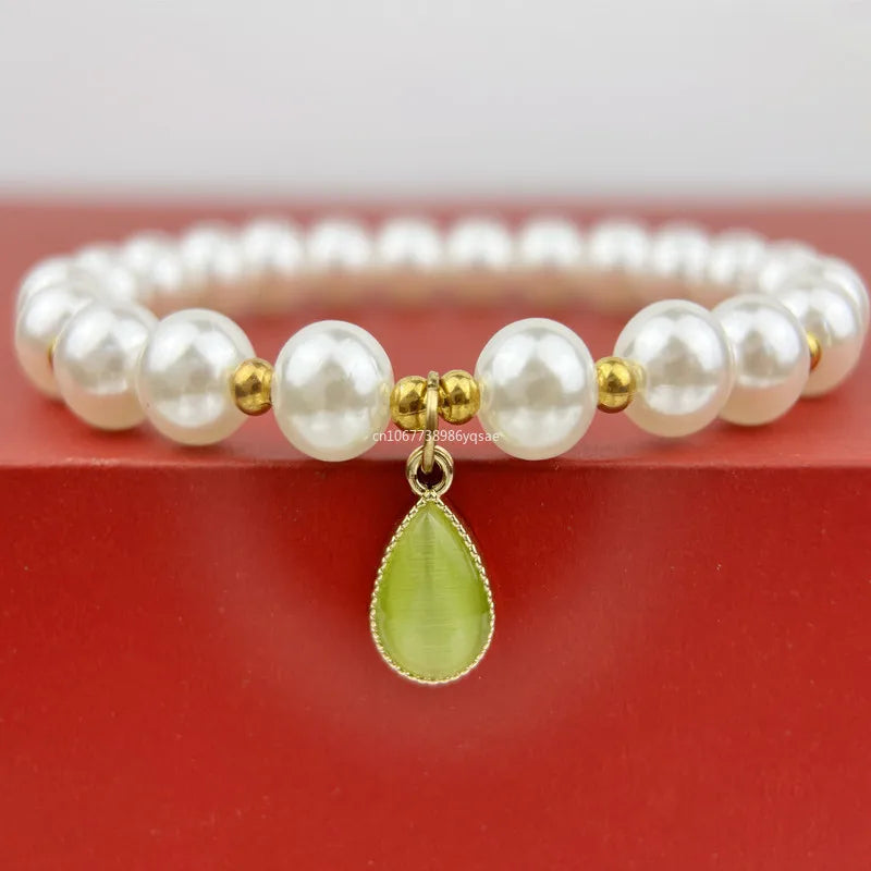 Pet Pearl Collar Dog Princess Necklace Cat Jewelry Cute Collar Puppy Accessories Dog Chain Chihuahua Wedding Jewelry Gifts قطط