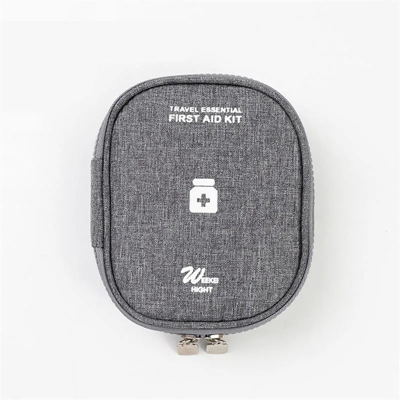 Kit de primeiros socorros para a família, 1 peça, portátil, para viagem, para uso externo, bolsa de armazenamento de medicamentos em camadas, grande capacidade, para uso doméstico