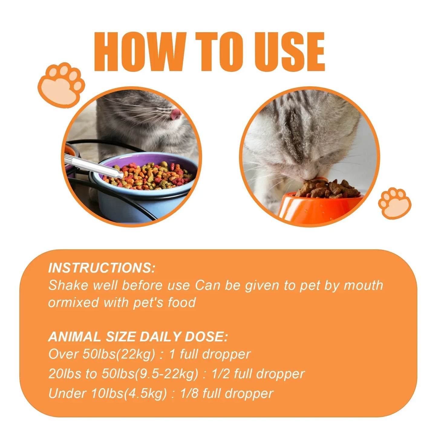 Gotas calmantes orgânicas naturais, mistura de óleo essencial para alívio da ansiedade de animais de estimação para cães e gatos, criam uma experiência sem ansiedade e saúde da pele
