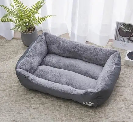 Tapete clássico para animais de estimação, moda canil para cães, cama, casa, respirável, algodão, macio, ninho de gato, cama quente para cães pequenos e médios