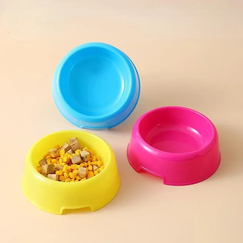 Tigelas para animais de estimação, tigelas de plástico para alimentação de alimentos para animais de estimação, prato de água, suprimentos para animais de estimação