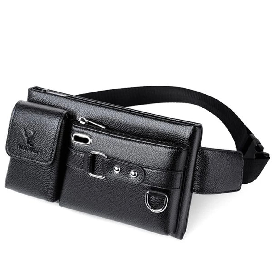 Marca WEIXIER Unissex de Ombro Único Multifuncional Esportivo Corrida Grande Capacidade Cintura Bolsa de Peito Masculina Casual Carteira Mensageiro