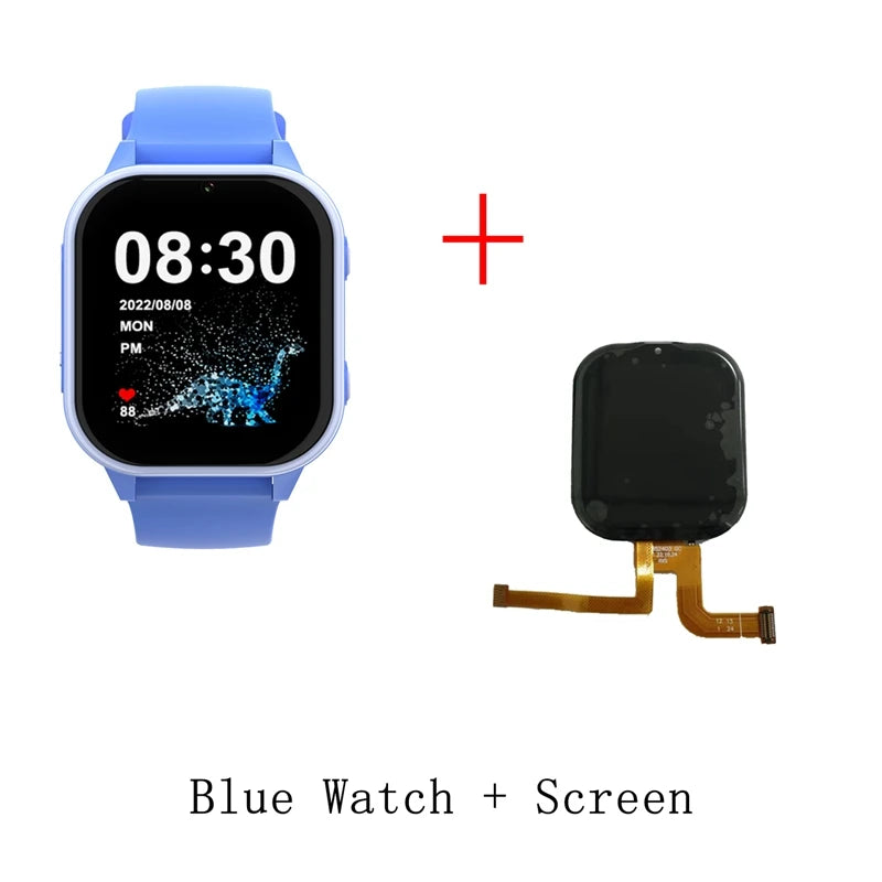Relógio inteligente infantil Wonlex 4G SOS GPS WiFi Relógio de pulso Whatsapp KT19Pro Android 8.1 com câmera de chamada de vídeo Monitor Smartwatch infantil