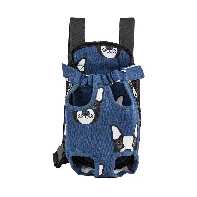 Bolsa de transporte ajustável para gatos, mochila de ombro duplo para animais de estimação, bolsa portátil para viagens ao ar livre, acampamento, caminhada, bolsa para gatos e cachorros
