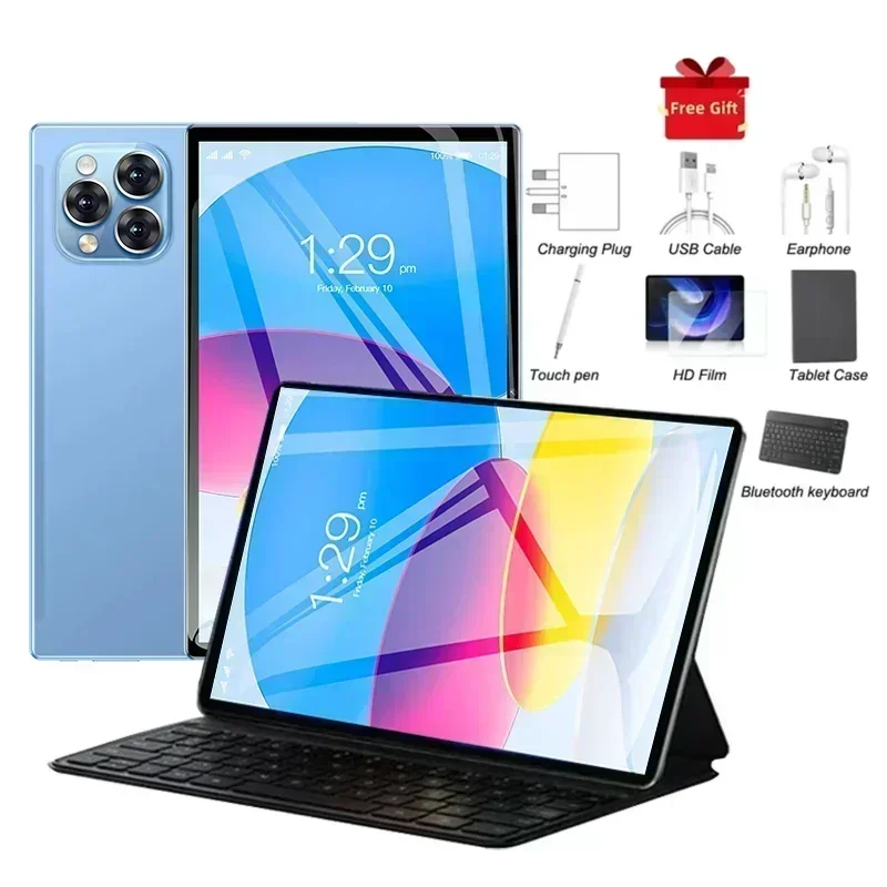 Tablet Pad 15 Pro Original 2025 Android 14 Snapdragon 888 11 polegadas HD 16 GB + 1 TB 20000 mAh 5G Dual SIM Bluetooth WiFi GPS