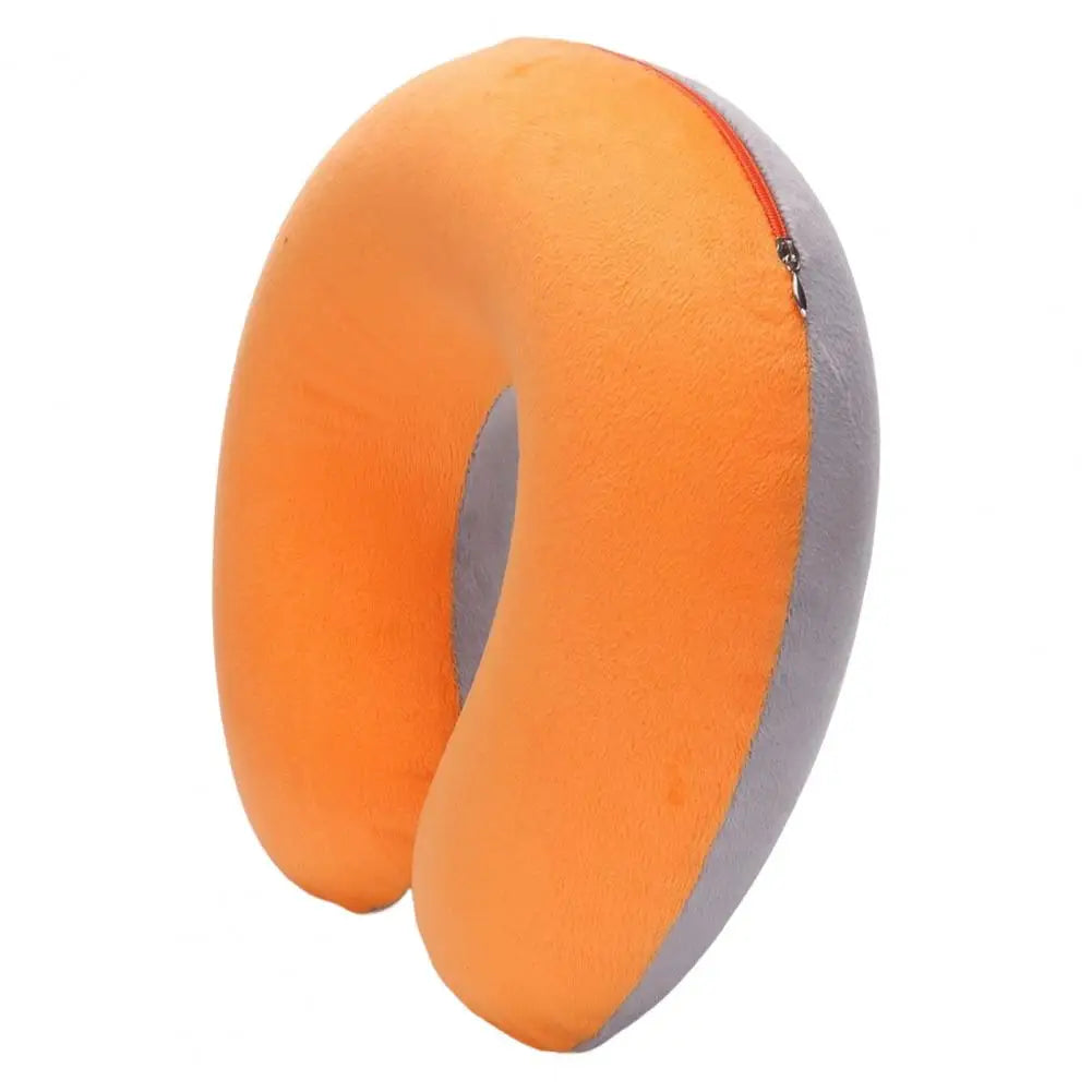 Travesseiro de pescoço em forma de U, travesseiro inflável para alívio da fadiga, travesseiro de viagem, encosto de cabeça para voo, almofada em forma de U para avião