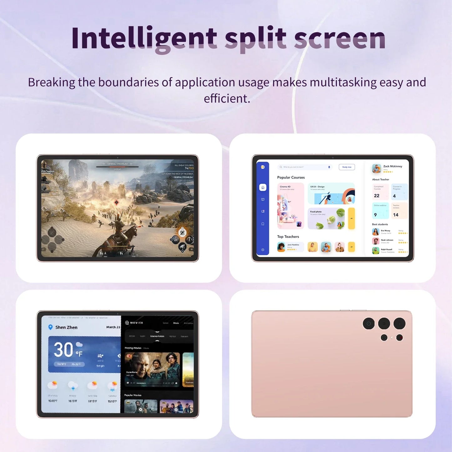 Tablet original novo 2025 Pad 24Ultra Snapdragon 8gen3 13 polegadas Android 13.0 Dual 5G Rede Bluetooth WiFi 16GB + 1TB