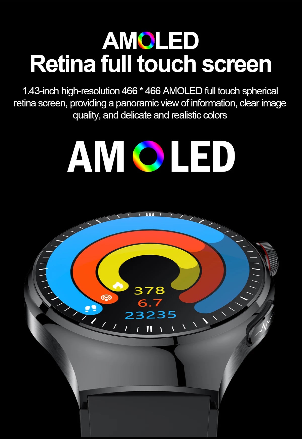 2025 para HUAWEI Precise ECG + PPG Ácido Úrico HD Smart Watch Masculino Lipídios no Sangue Frequência Cardíaca Pressão Arterial Esporte Chamada Saúde Smartwatch