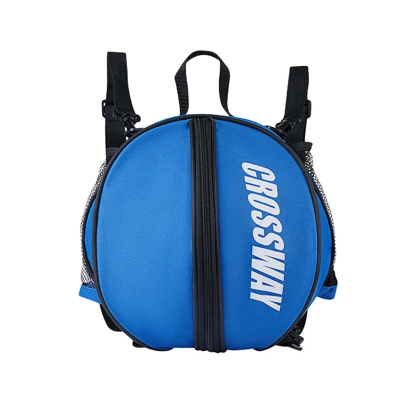 1 peça alça de ombro ajustável 2 bolsos laterais de malha bolsa de basquete bolsa de bola esportiva bolsa de futebol bolsa de ombro suporte transportadora