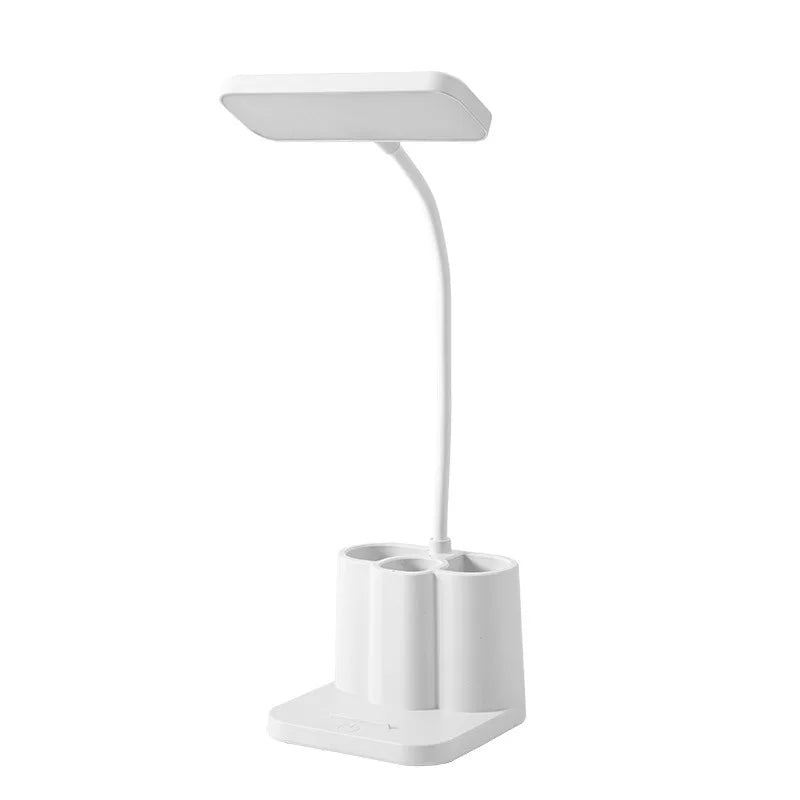Lâmpada de mesa LED para leitura noturna, proteção para os olhos, para dormitório de estudo, luz noturna para estudantes universitários