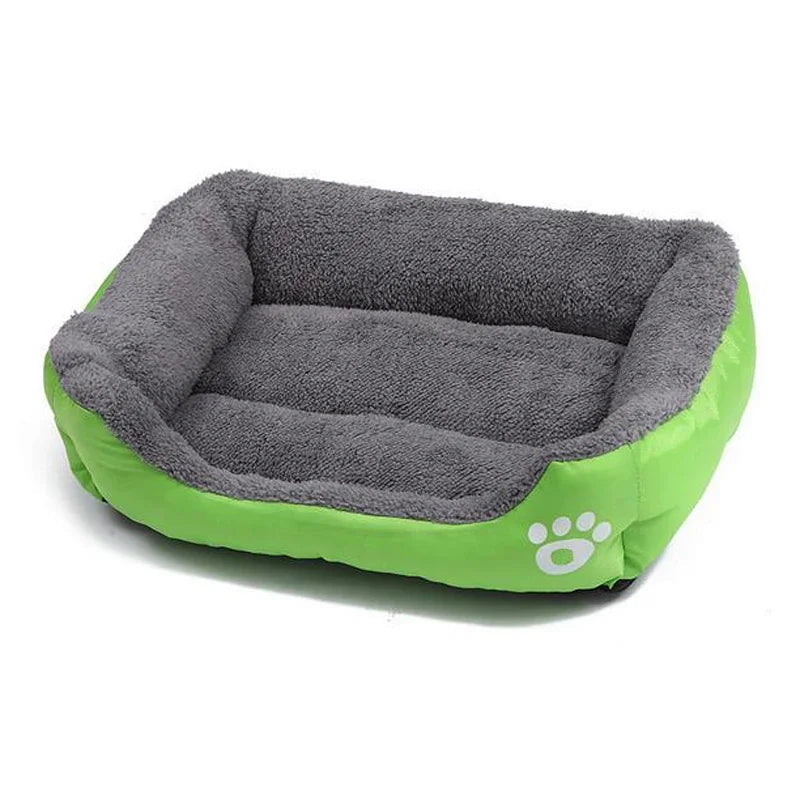 Tapete clássico para animais de estimação, moda canil para cães, cama, casa, respirável, algodão, macio, ninho de gato, cama quente para cães pequenos e médios