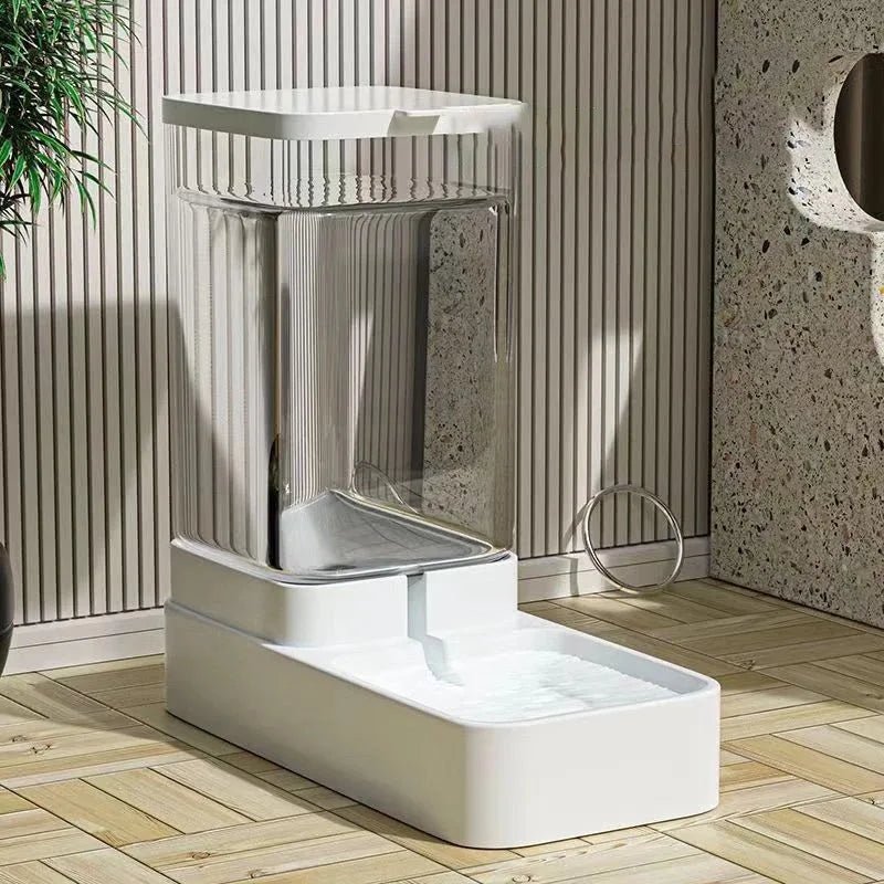 Pet acessories Dog Automatic Feeder Transparent Automatic Gravity Cat Water Bowl High Capacity Food Storage Container Cat And Dog Accessories