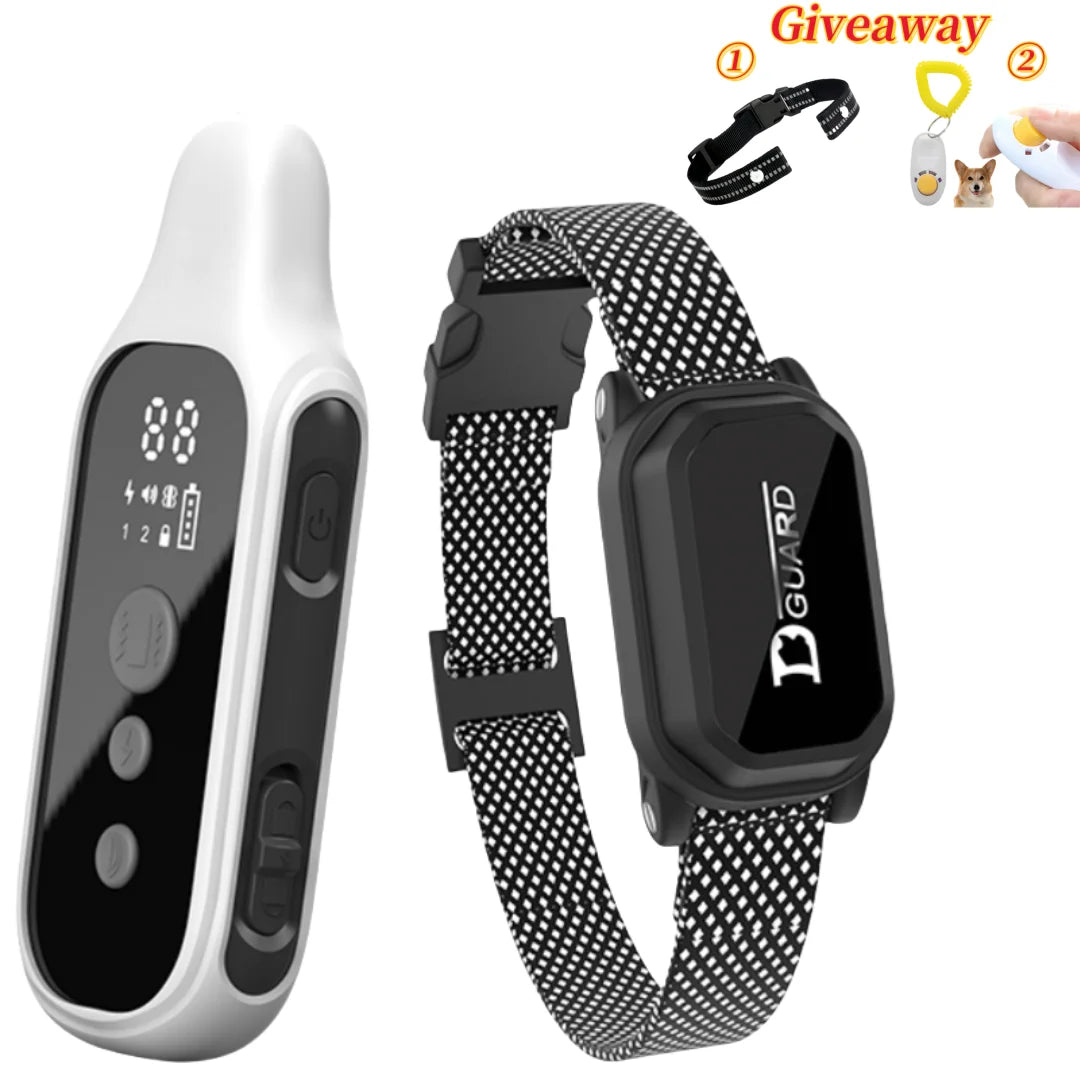 Shock Collar for Dogs, Dog Training Collar with Remote Control 3500FT, 3 Training Modes, IP67 Waterproof E Collar for Small