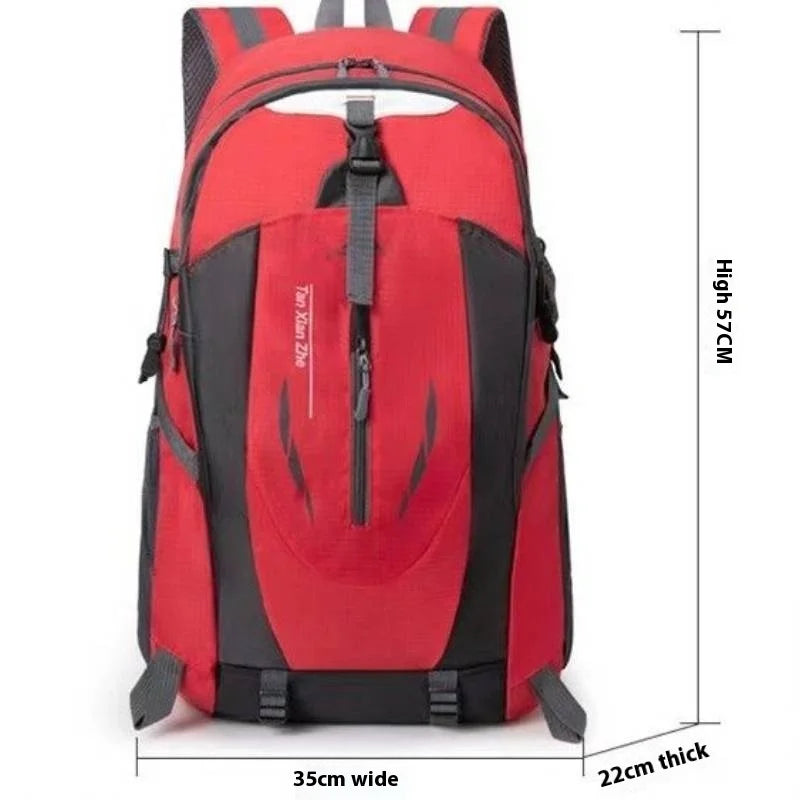 Mochila impermeável para caminhadas Mochila leve para viagens e montanhismo Mochila de alta capacidade Mochila para escalada