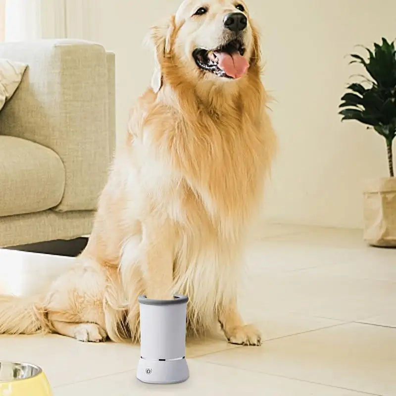 Lavador elétrico para patas de animais de estimação, limpador automático para patas de animais de estimação, copo portátil, rápido e silencioso, limpador para patas de cães e gatos