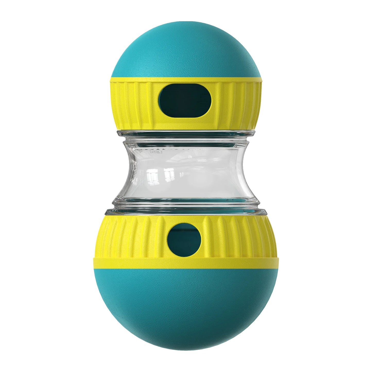 Brinquedo dispensador de petiscos para cães de pequeno, médio e grande porte, brinquedo interativo com vazamento de comida, alimentador lento ajustável, treinamento para beagle e gato
