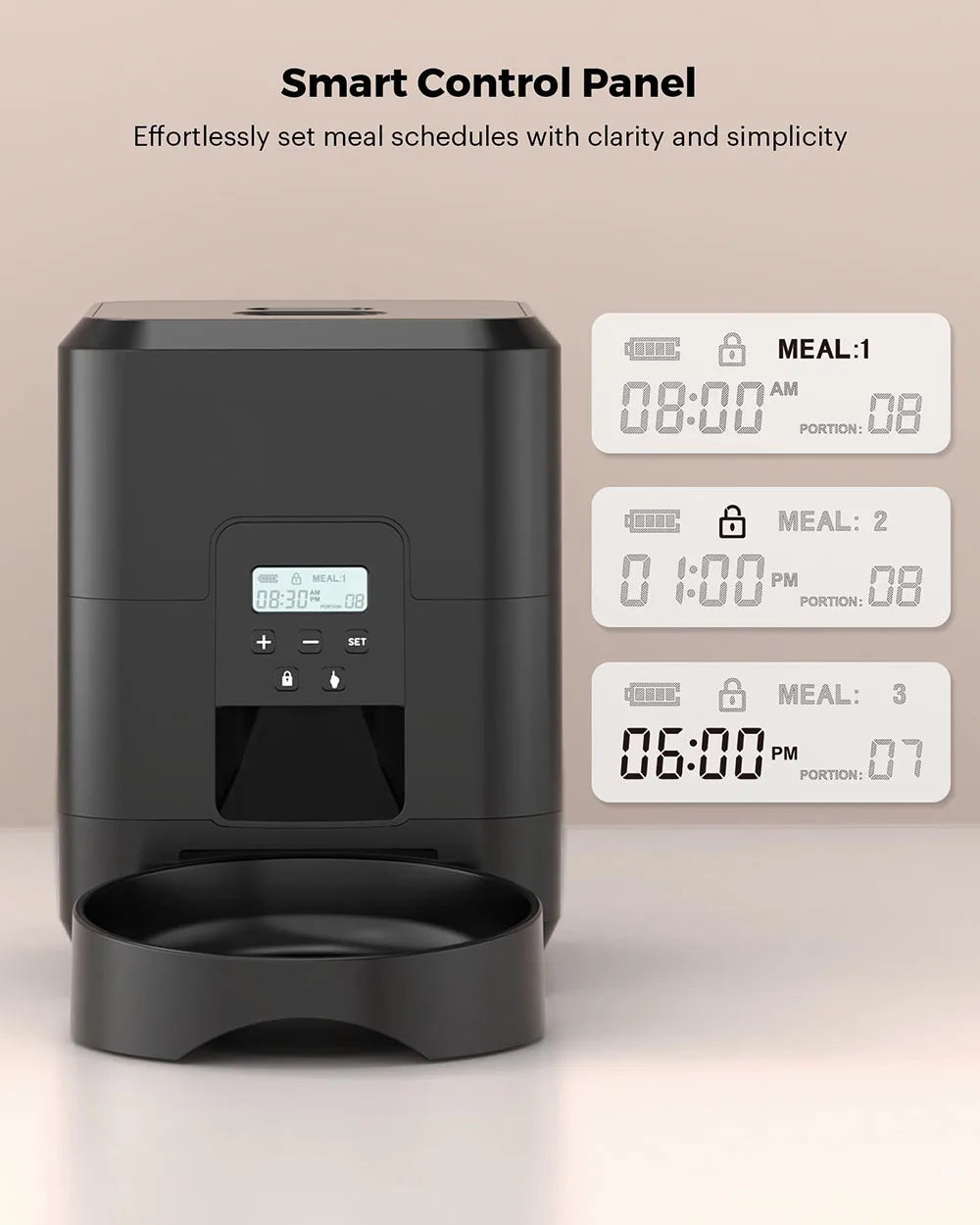 Smart Pet Feeder Automatic Cat Feeder Dog Slow Food Machine With Timed Quantitative Automatic Cat Food Dispenser Cat Dog Bowl.pet shop