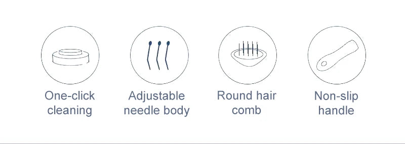 Escova removedora de pelos de cachorro, escova para limpeza e cuidados com pelos de cachorro e gato, pente para cães de pelo longo, remove pelos de animais de estimação, escova de banho e limpeza, suprimentos para cães