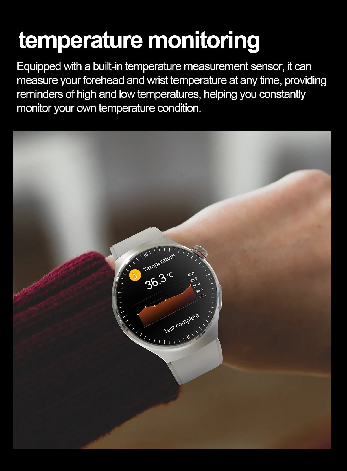 2025 para HUAWEI Precise ECG + PPG Ácido Úrico HD Smart Watch Masculino Lipídios no Sangue Frequência Cardíaca Pressão Arterial Esporte Chamada Saúde Smartwatch