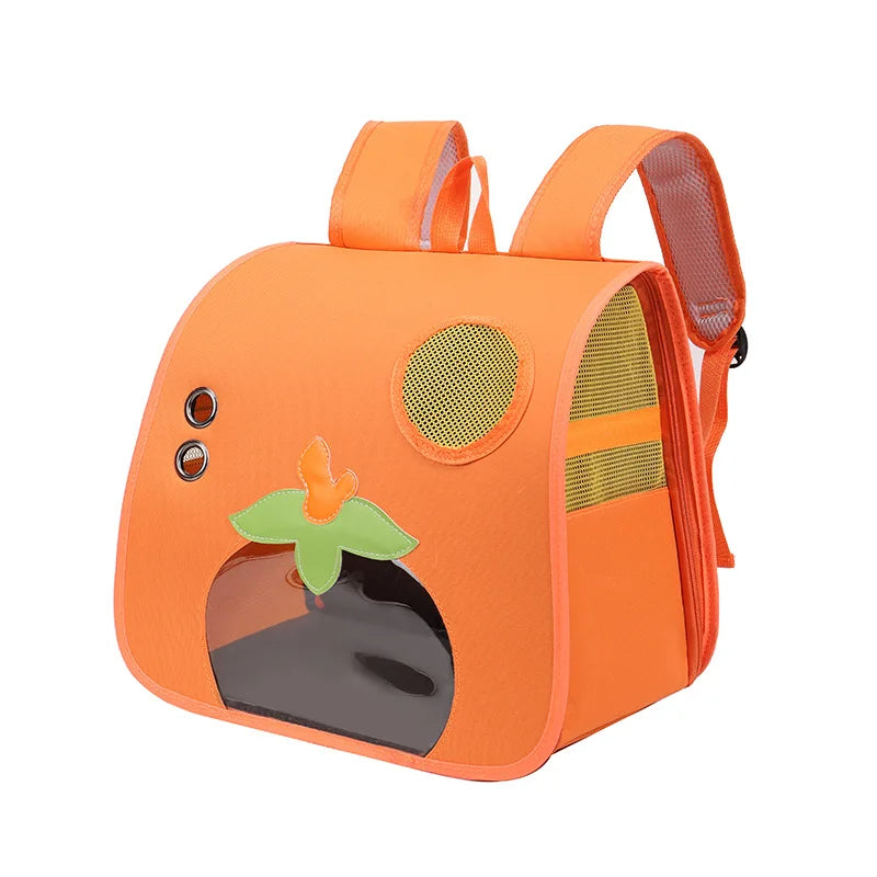 Mochila para gatos, nova chegada, grande capacidade, desenho animado, leve, mochila para animais de estimação, xadrez, respirável