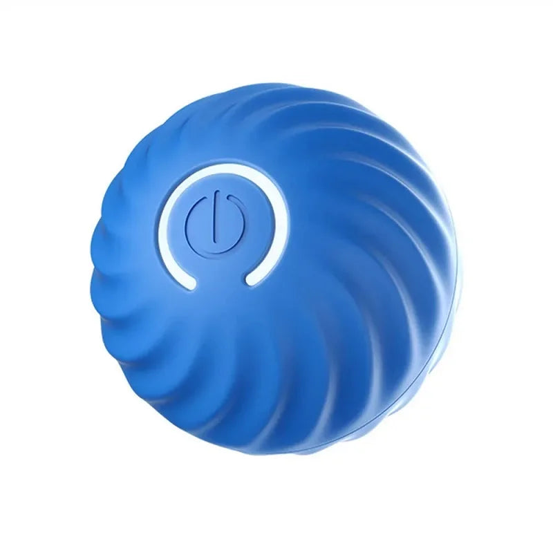 Bola de brinquedo para cachorro, bola automática de movimento e rolamento, USB, brinquedo interativo inteligente para cachorro, bola de mastigar