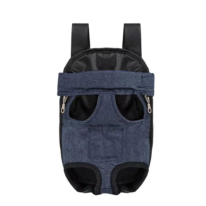 Bolsa de transporte ajustável para gatos, mochila de ombro duplo para animais de estimação, bolsa portátil para viagens ao ar livre, acampamento, caminhada, bolsa para gatos e cachorros