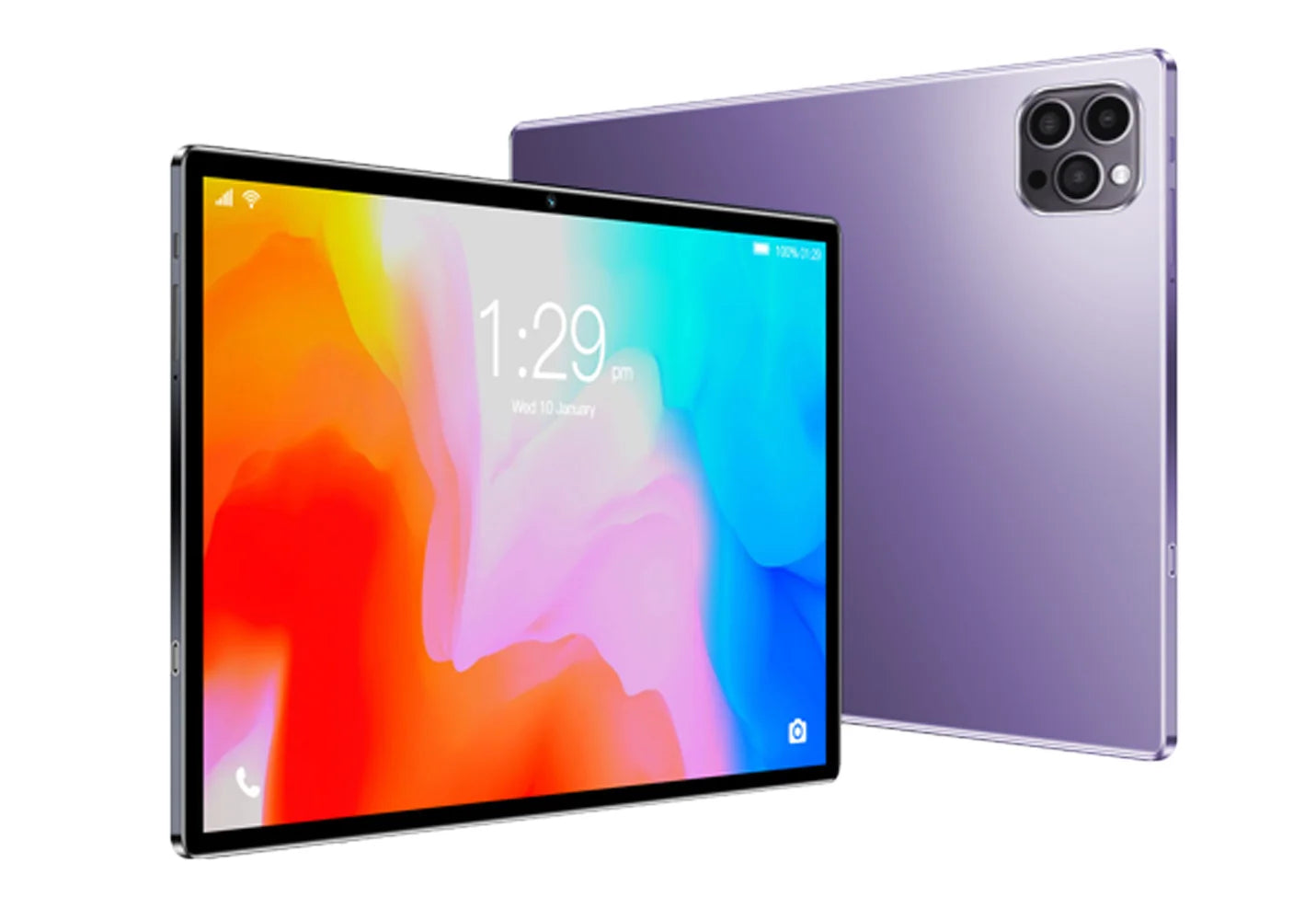 Tablet de 10,1 polegadas mais vendido em 2024 com 4 GB de RAM, 64 GB de ROM, sistema Android 11, reprodutor de músicas, versão global, tablet de 5000 mAh