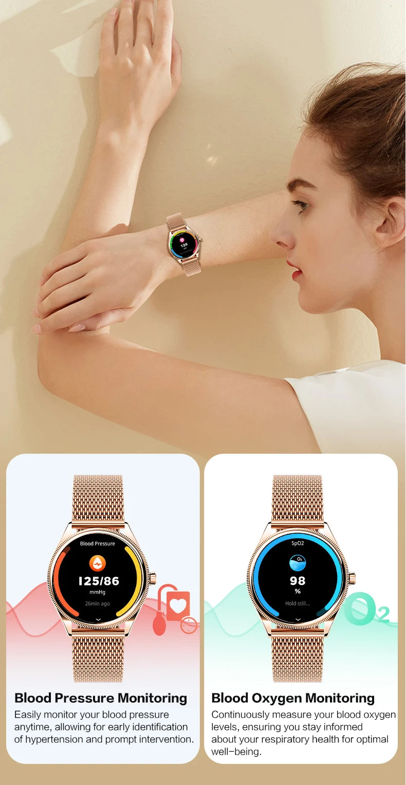 Relógio inteligente VALDUS VL60 Pro 2025, novo, feminino e masculino, tela AMOLED, com Bluetooth, para chamadas, IP68, à prova d'água, fitness e esportes, presente