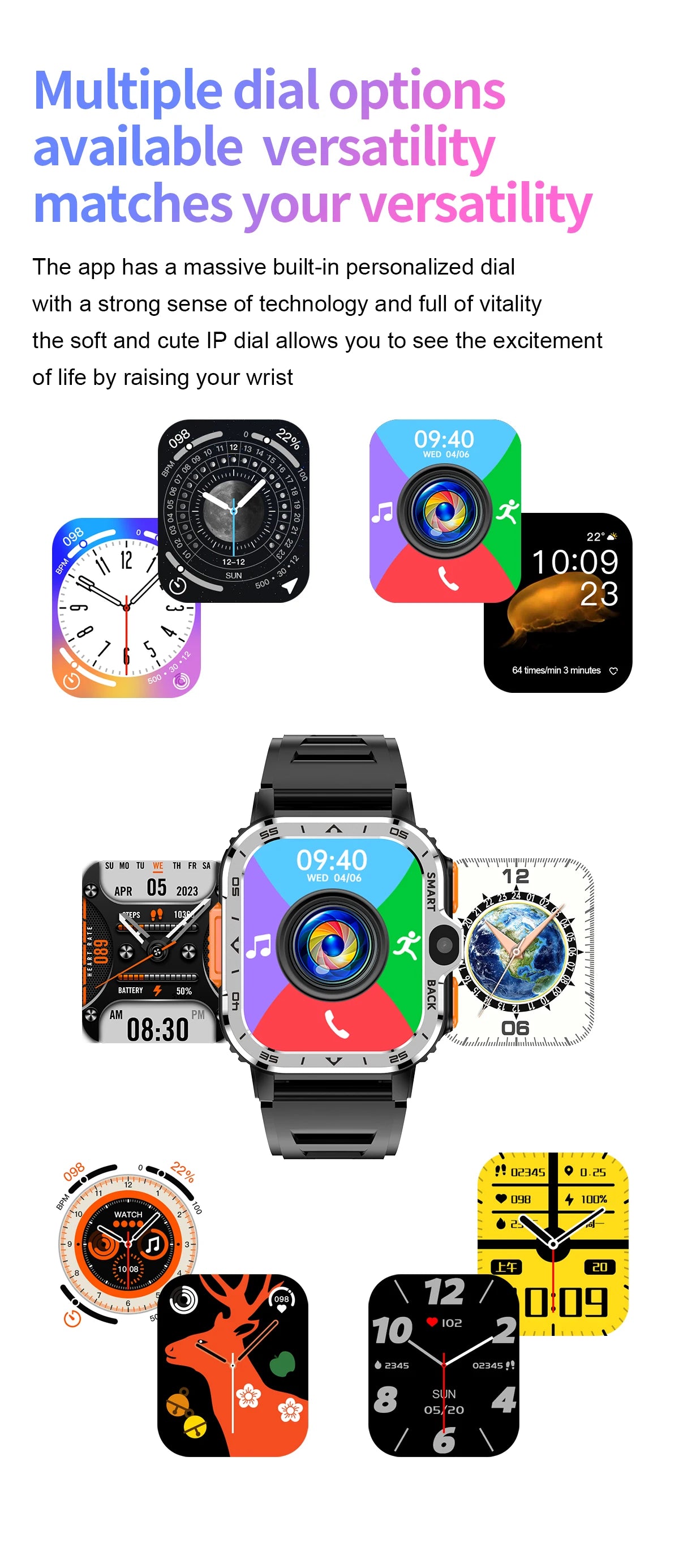 Relógio inteligente Android Valdus PGD masculino GPS 16G/64G ROM Armazenamento HD Câmera dupla NFC 2G 4G Cartão SIM Wi-Fi Sem fio Acesso rápido à Internet
