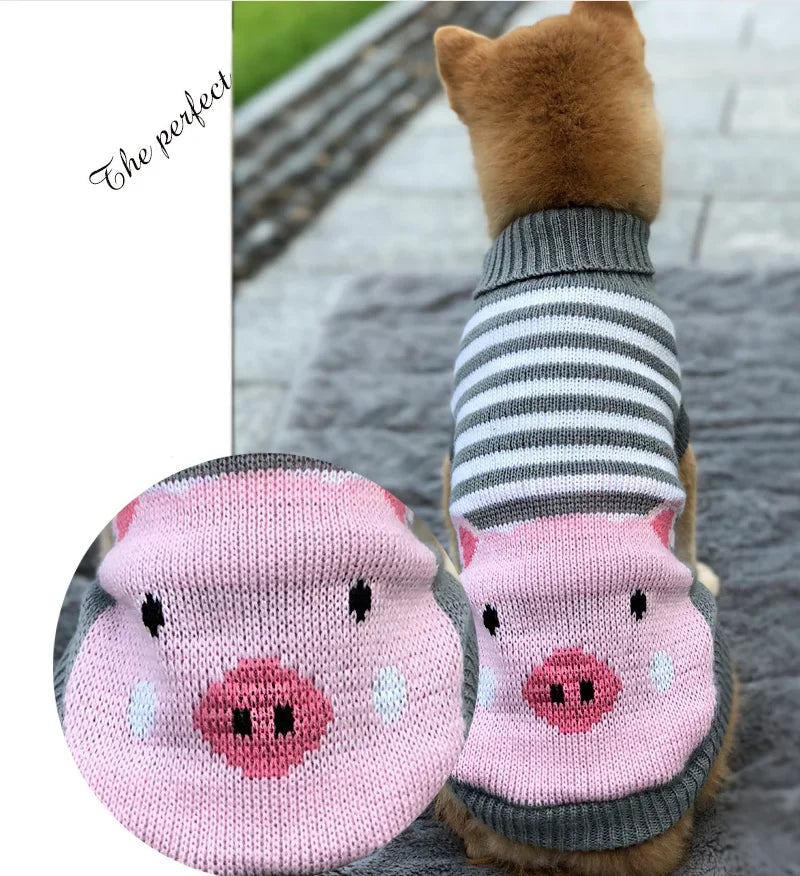 Suéter de Natal para Cachorro e Gato, Pulôver, Roupas de Inverno para Cachorros Pequenos, Chihuahua, Yorkies, Jaqueta para Filhotes, Roupas para Animais de Estimação, ubranka dla psa