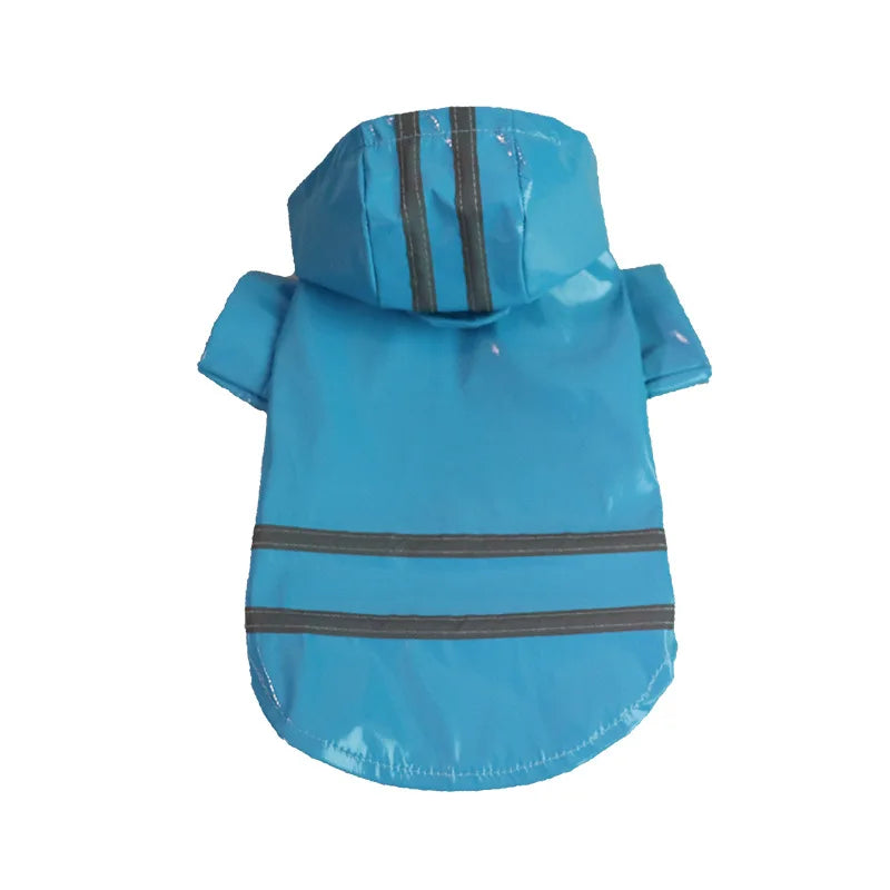 Capa de chuva para cachorro, capa impermeÔvel e refletiva para animais de estimação, capa de chuva para filhotes, gatos, chihuahua, bulldog, animais de estimação, capa, poncho, fantasia