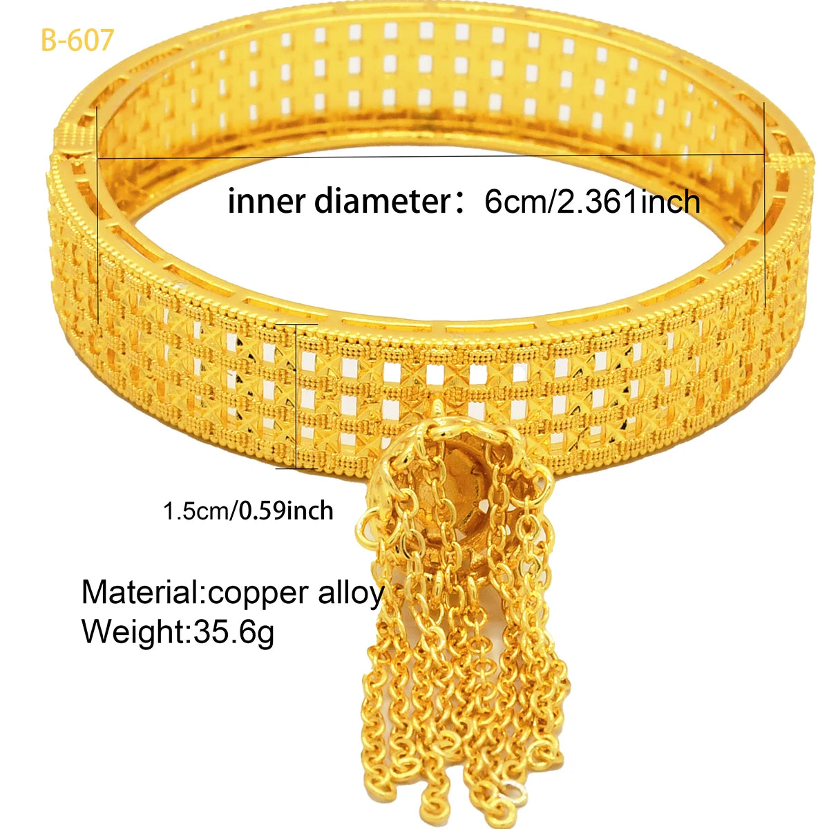 XUHUANG Novo Design Dubai Pulseiras Douradas com Pingente de Borla para Mulheres Indianas do Oriente Médio Nigeriano Joias de Luxo para Casamento