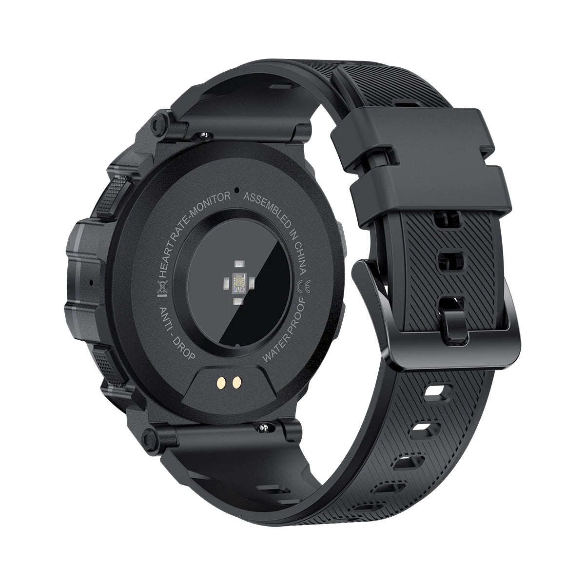 Relógio inteligente esportivo de fitness redondo masculino de 1,39 polegadas com Bluetooth para chamadas e voz com IA IP68 à prova d'água
