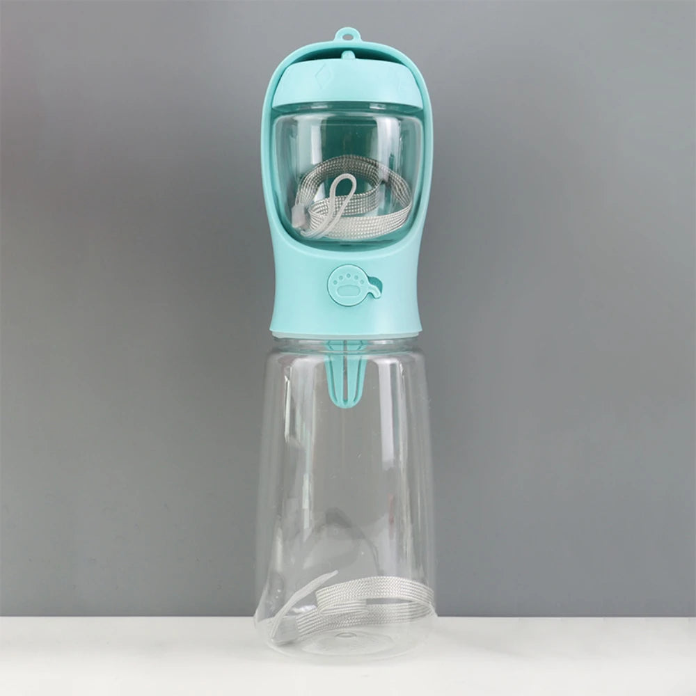 Food Grade Material Pet Water Bottle Food Storager Container Portable Pet Travel Feeder Bowl for Dog Cat Pet Supplies