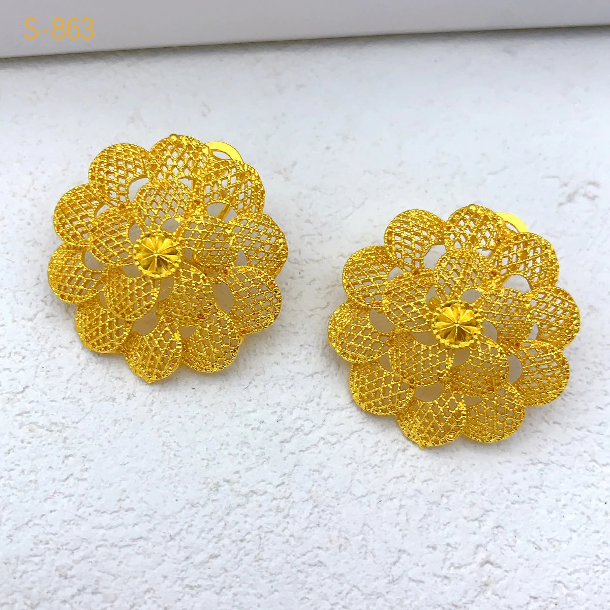 Conjunto de colar de flores de luxo Xuhuang para mulheres, conjunto de joias africanas banhadas a ouro, joias indianas, presentes de aniversário