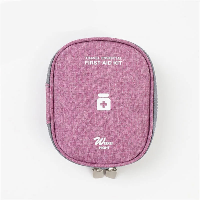 Kit de primeiros socorros para a família, 1 peça, portátil, para viagem, para uso externo, bolsa de armazenamento de medicamentos em camadas, grande capacidade, para uso doméstico