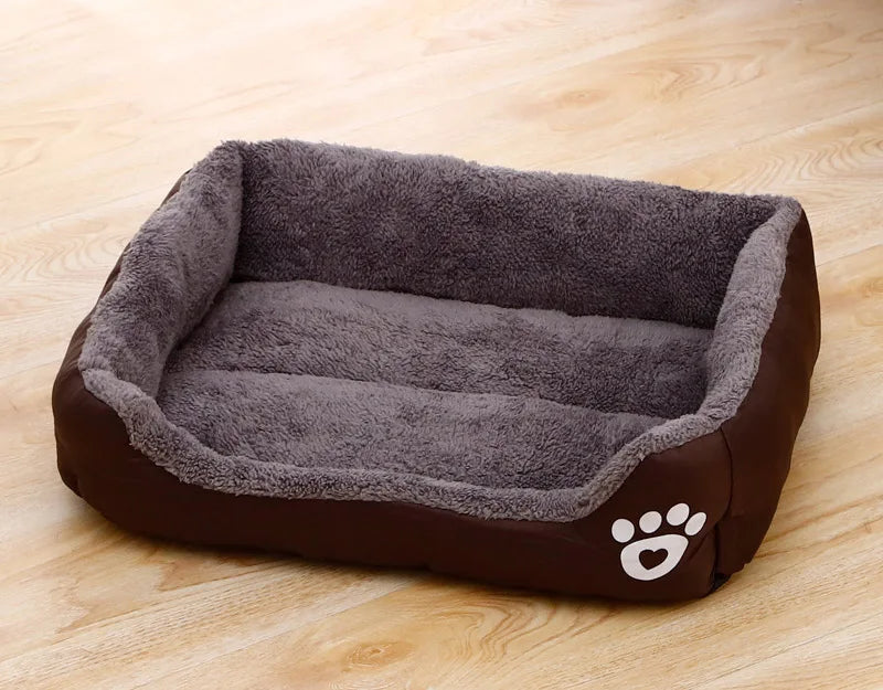 Tapete clássico para animais de estimação, moda canil para cães, cama, casa, respirável, algodão, macio, ninho de gato, cama quente para cães pequenos e médios