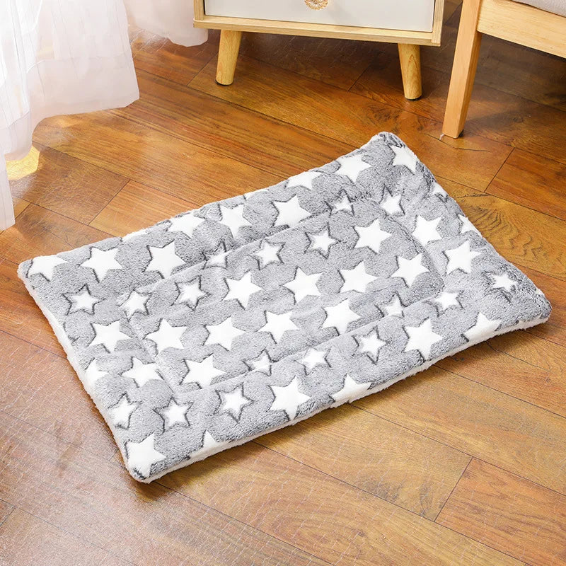 Cama para cães de estimação, quente para todas as estações, grossa, almofada para ninho de gato, sofá macio para cães de estimação, cama elástica para gatos, acessórios para cães de médio porte