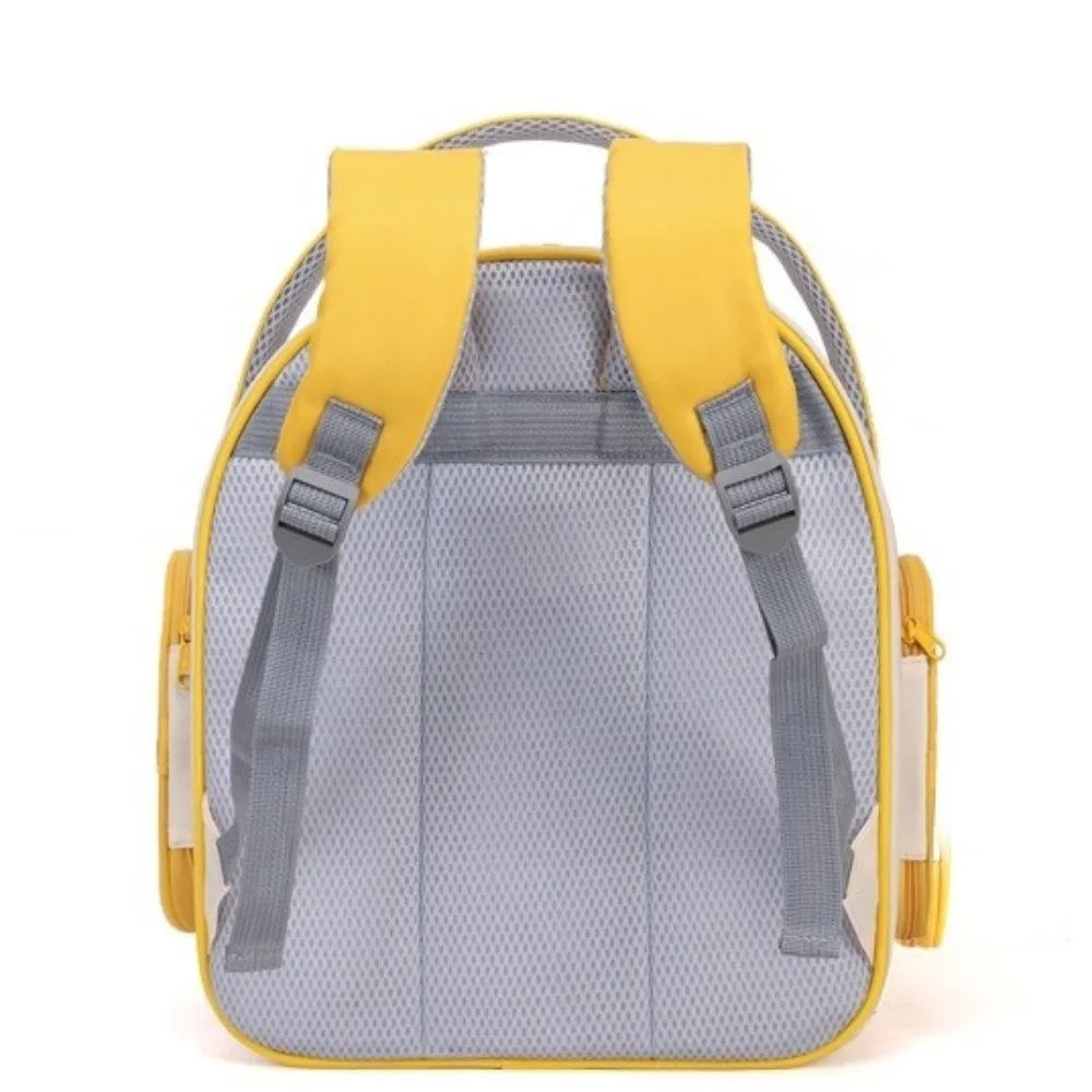 Wear-resistant Breathable Cat Bag Adjustable with Handle Portable Pet Bag Foldable Detachable Support Plate Pet Transport Bag