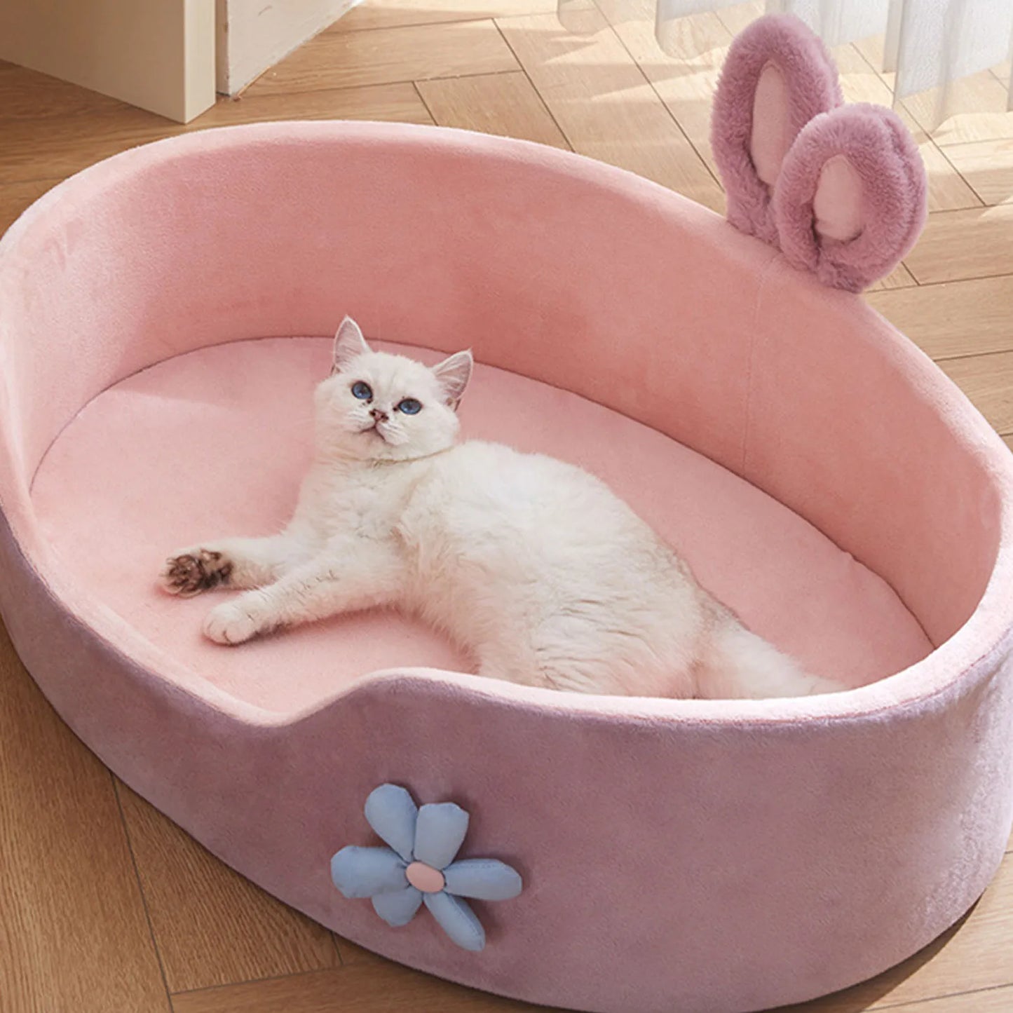 Cama removível para animais de estimação Cama para animais de estimação Cama removível e lavável para cães Cama macia e confortável para gatos Cama macia para animais de estimação nas quatro estações
