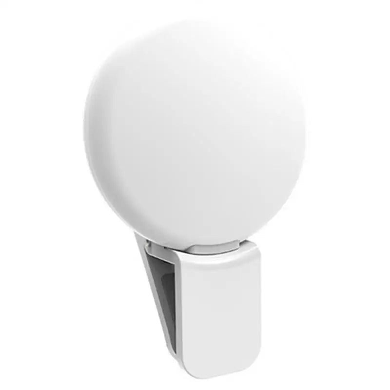 Luz de preenchimento universal para selfies em celulares, lâmpada LED portátil para vídeos ao vivo, acessórios para smartphones e iPhone, luz com clipe de carregamento USB