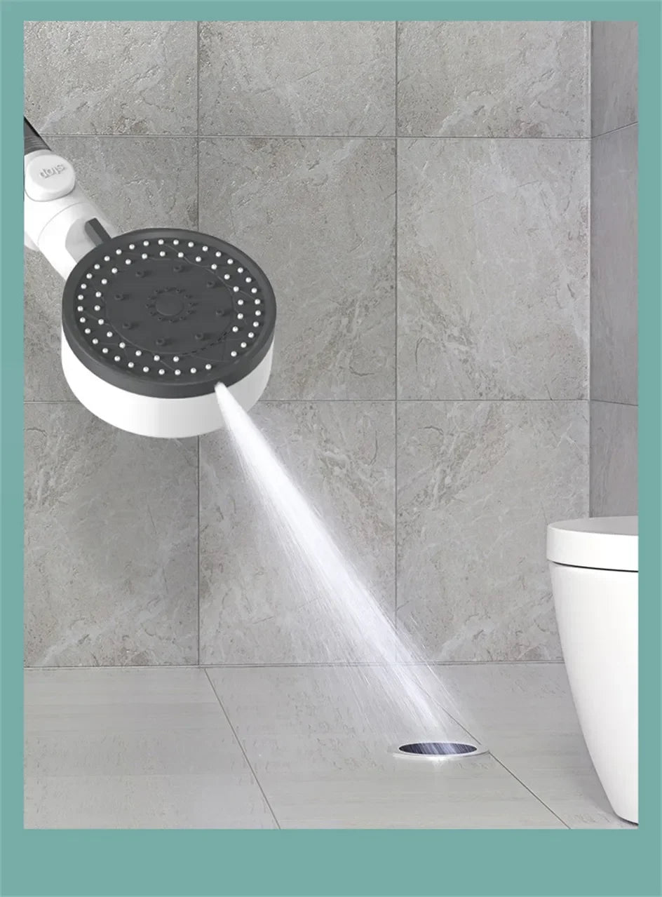 Chuveiros de alta pressão com filtro de 10 modos, parada de um toque, pulverizador portátil para economia de água, acessórios para banheiro